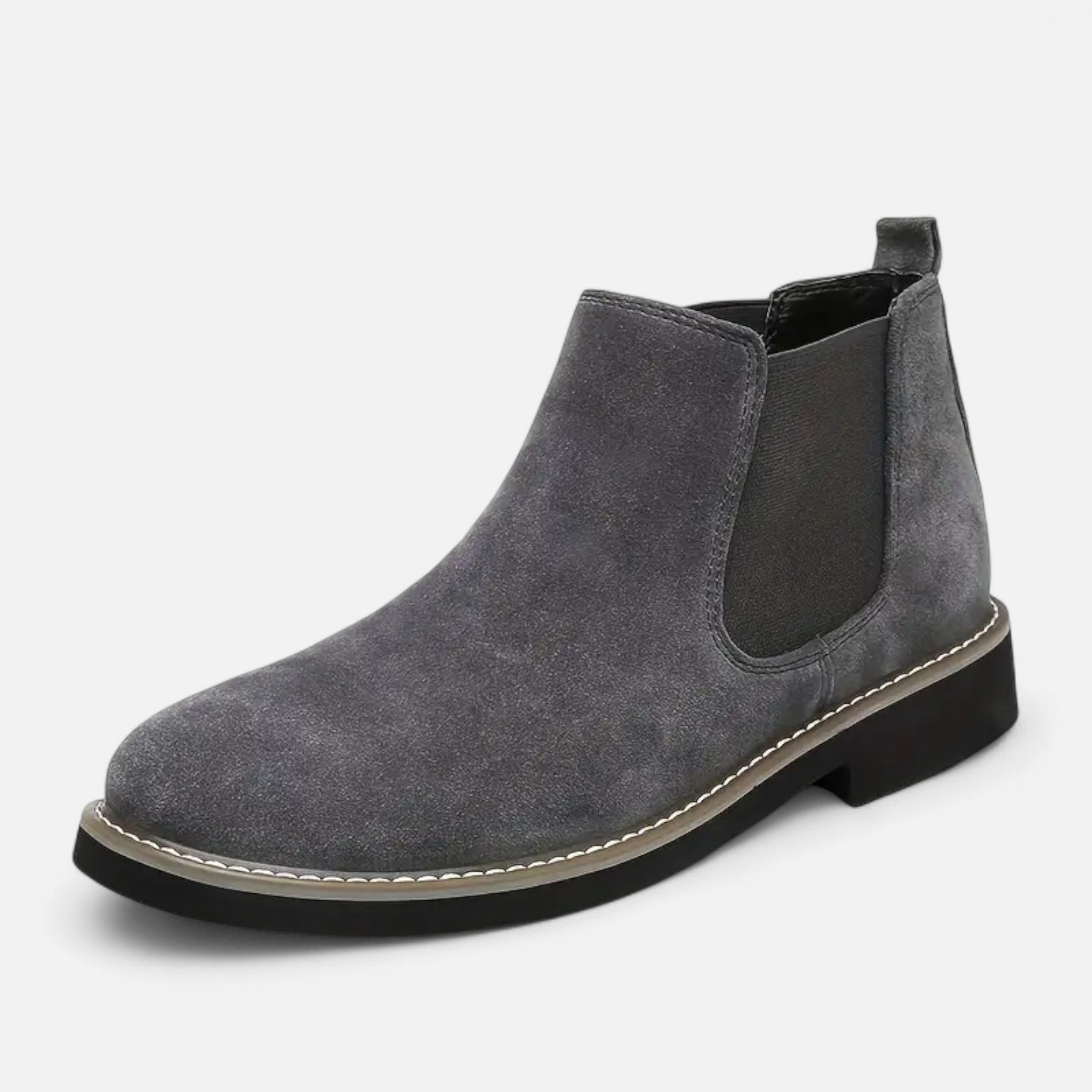 Rolezo | Men’s Suede Chelsea Boots – Heritage Elegance