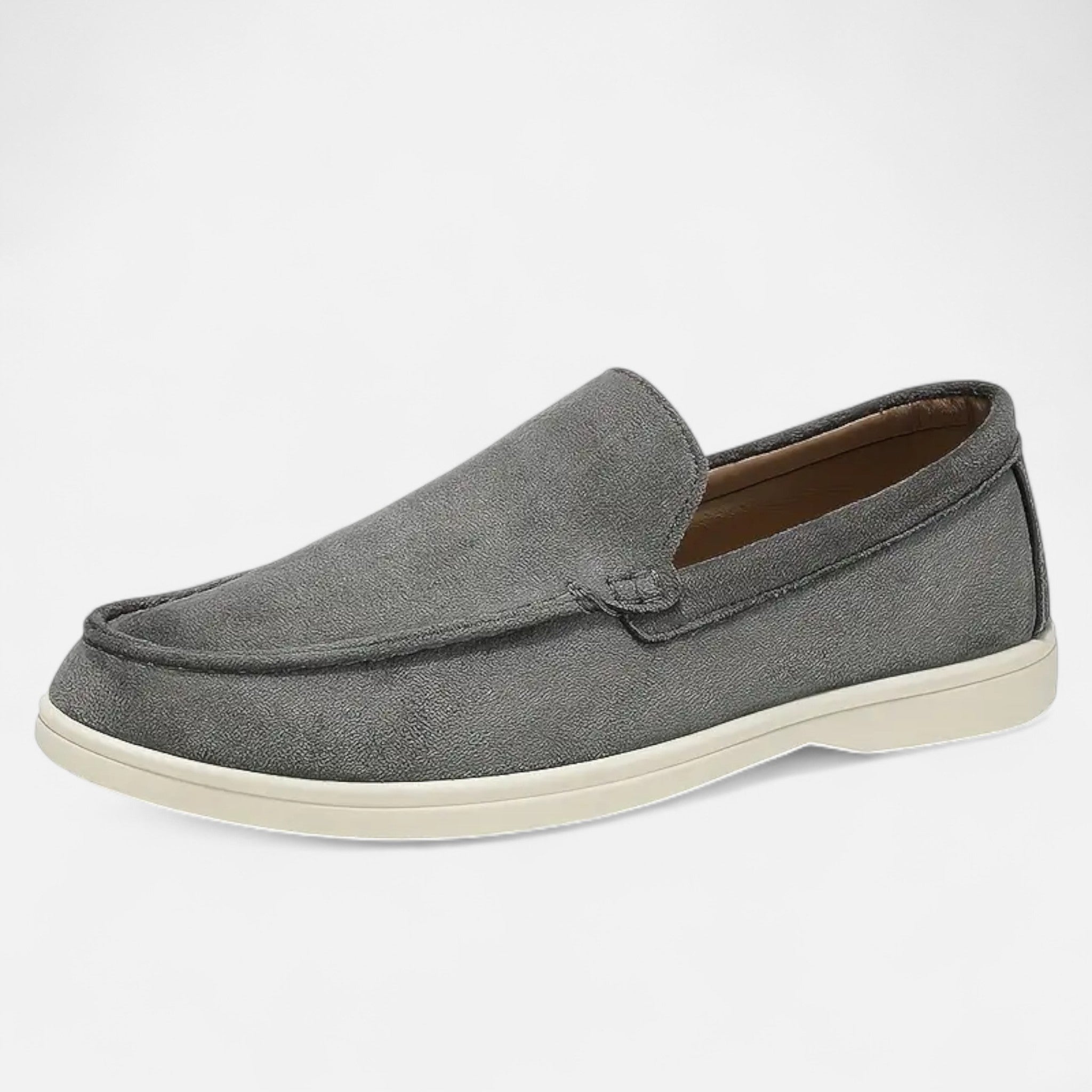Rolezo | Men’s Suede Slip-On Loafers with Heritage Elegance