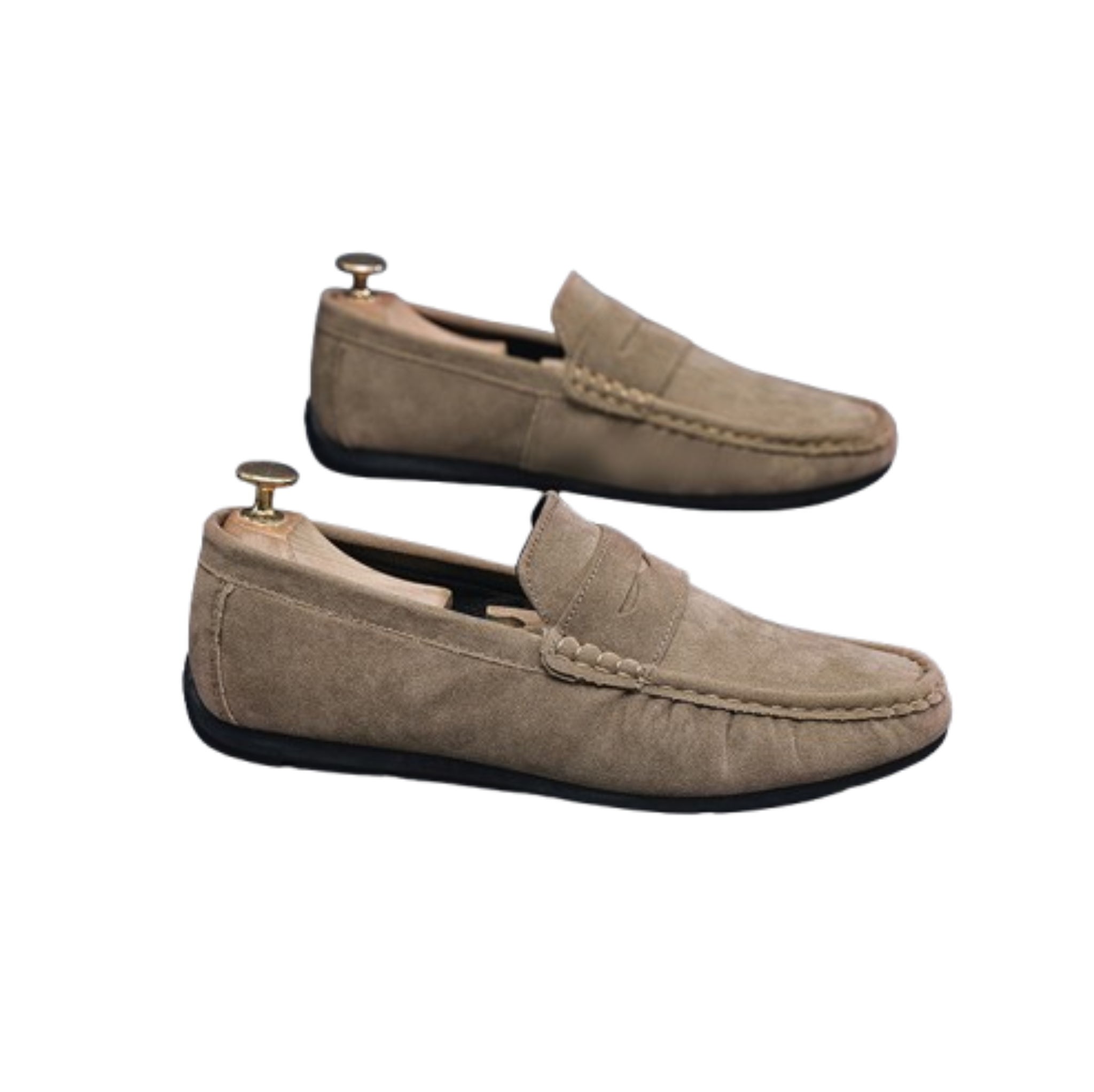 Rolezo | Men’s Suede Office Loafers – Timeless Elegance