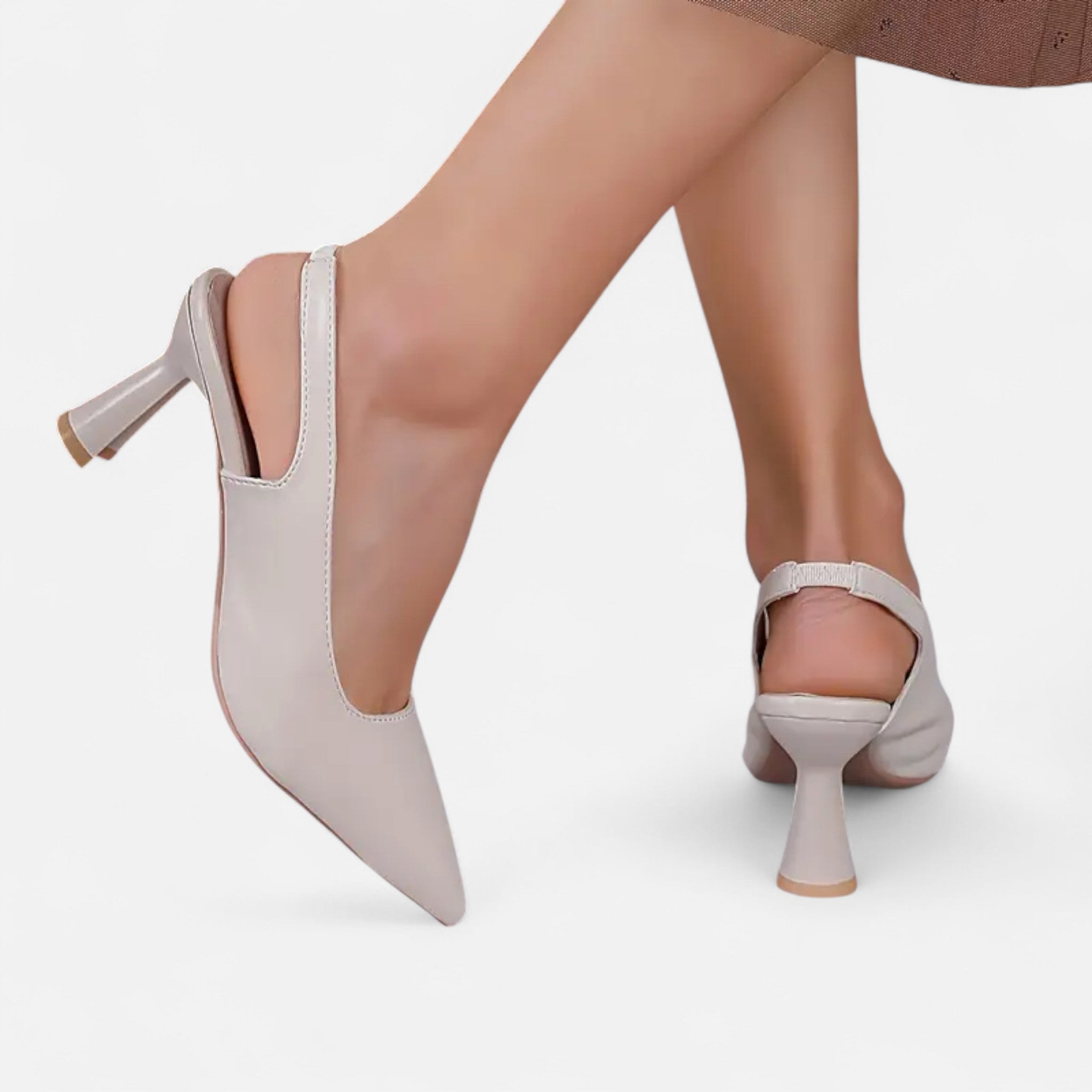 Rolezo | Women’s Slingback Heels – Refined Lines, Effortless Poise