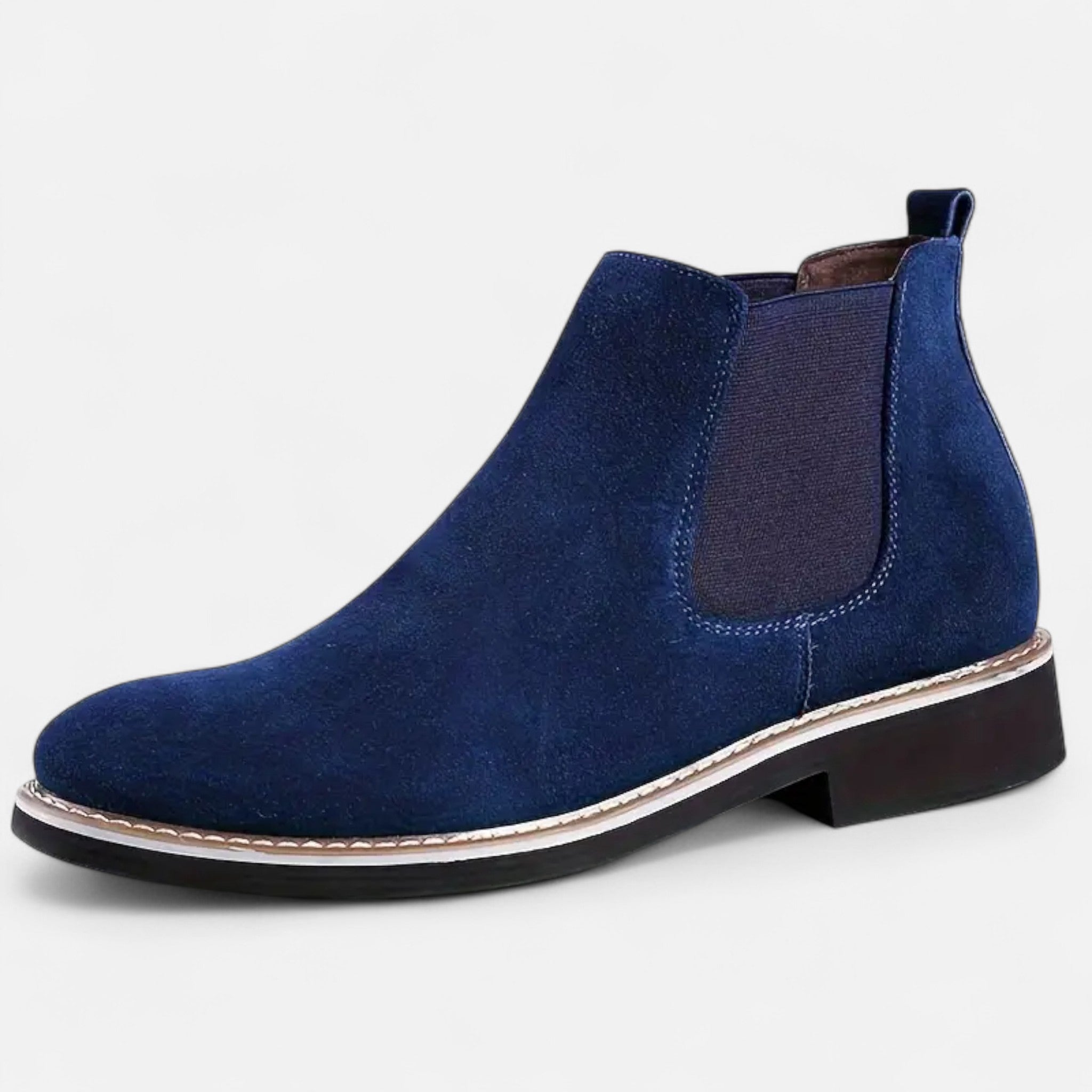 Rolezo | Men’s Suede Chelsea Boots – Heritage Elegance