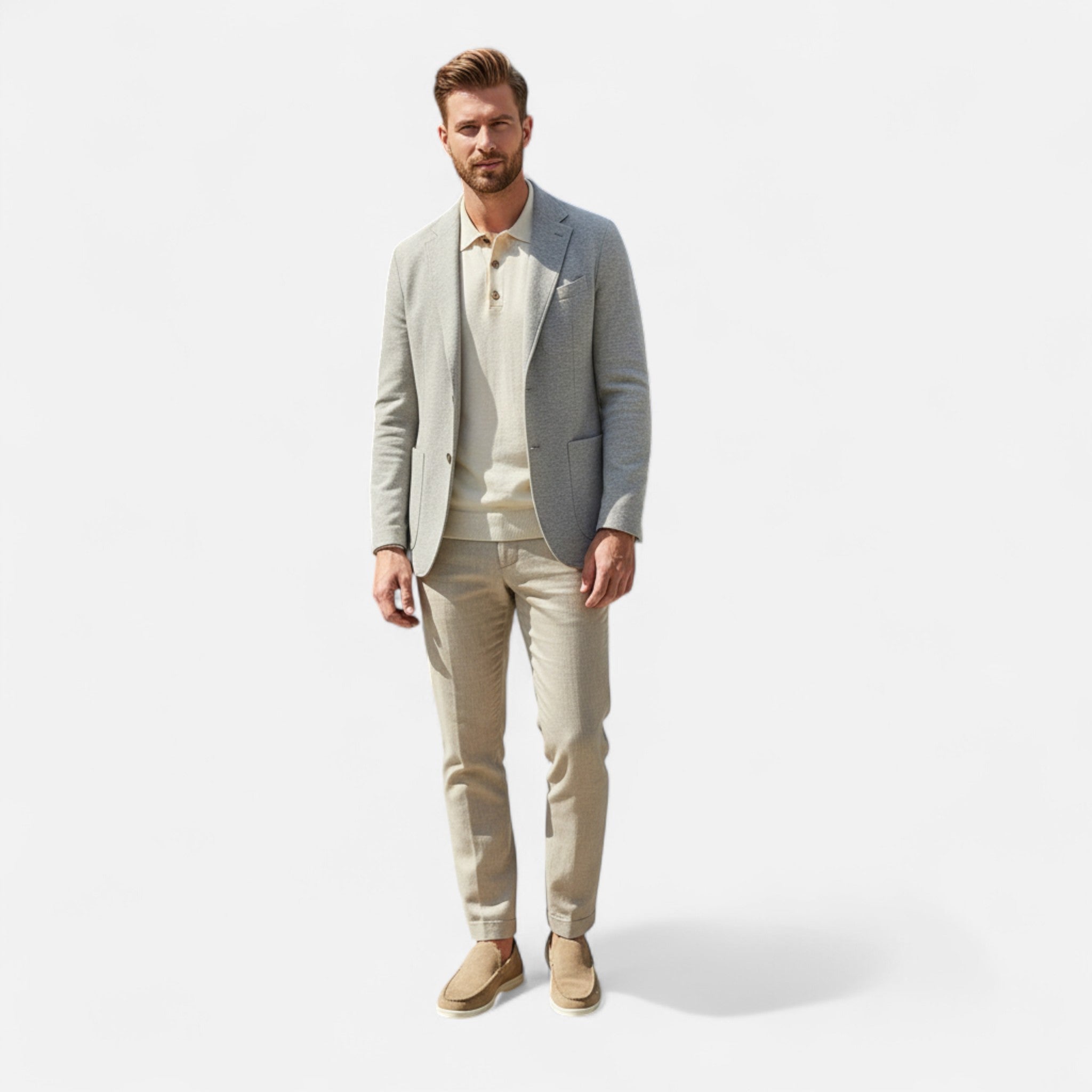 Rolezo | Men’s Suede Slip-On Loafers with Heritage Elegance