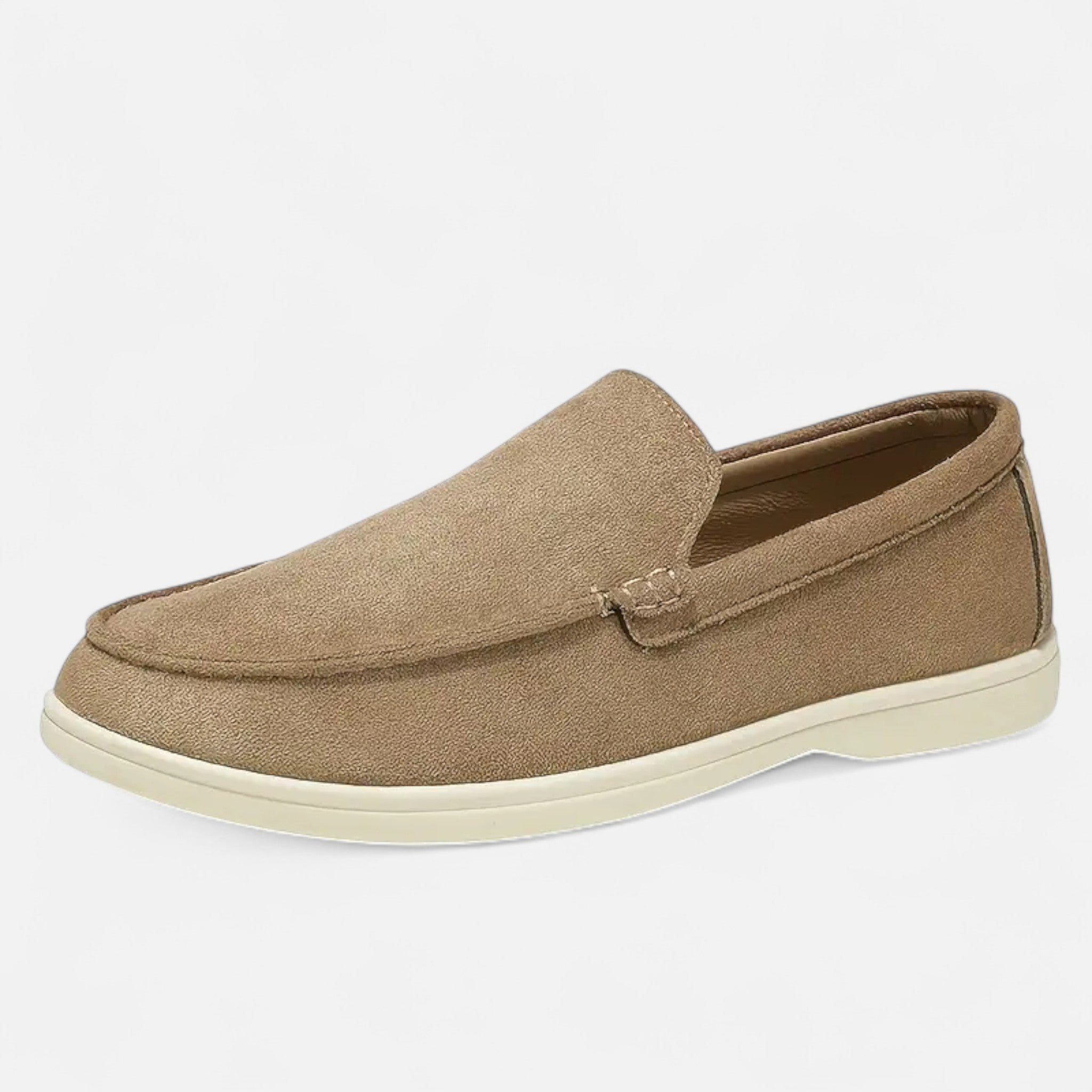 Rolezo | Men’s Suede Slip-On Loafers with Heritage Elegance