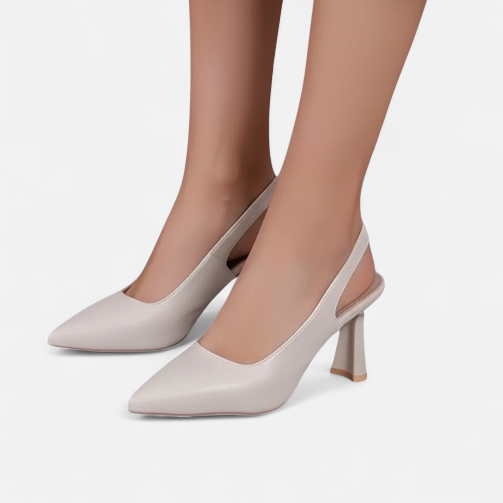 Rolezo | Women’s Slingback Heels – Refined Lines, Effortless Poise