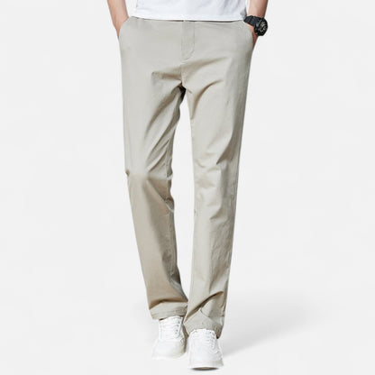 Rolezo | Men’s Casual Chino Trousers – Effortless Refinement, Everyday Ease