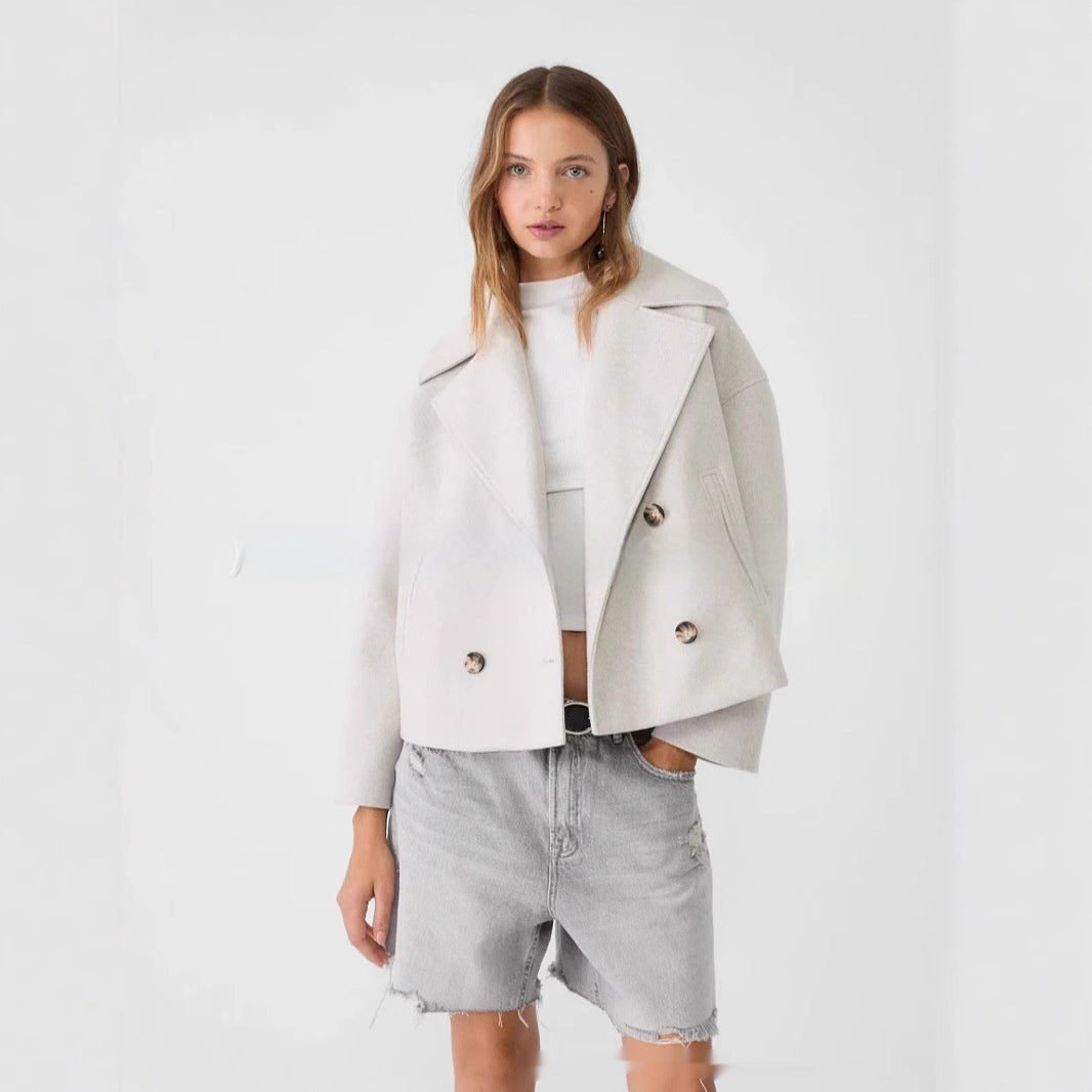 Rolezo | Women’s Tailored Short Trench Coat