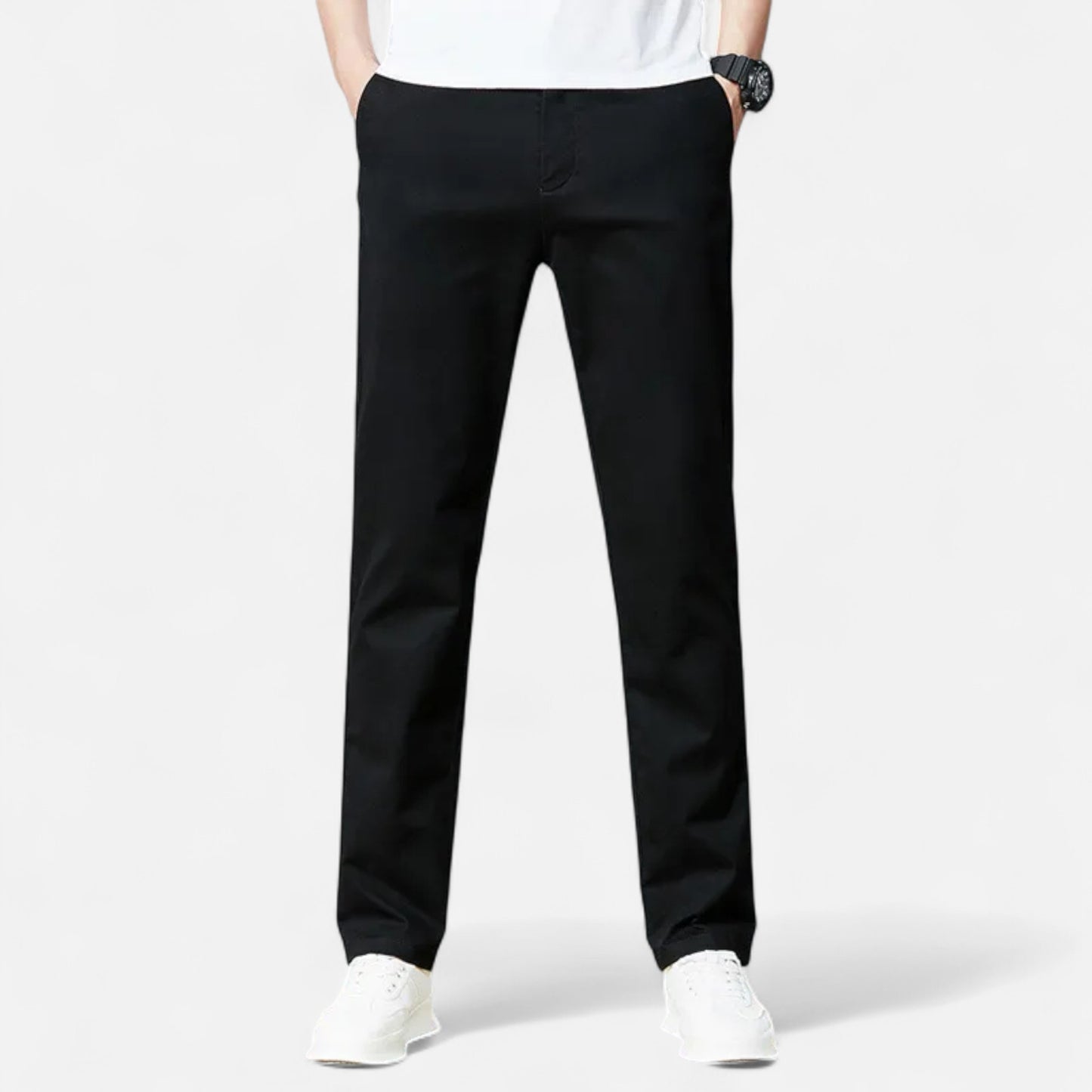 Rolezo | Men’s Casual Chino Trousers – Effortless Refinement, Everyday Ease