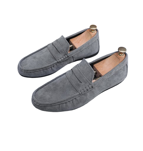 Rolezo | Men’s Suede Office Loafers – Timeless Elegance