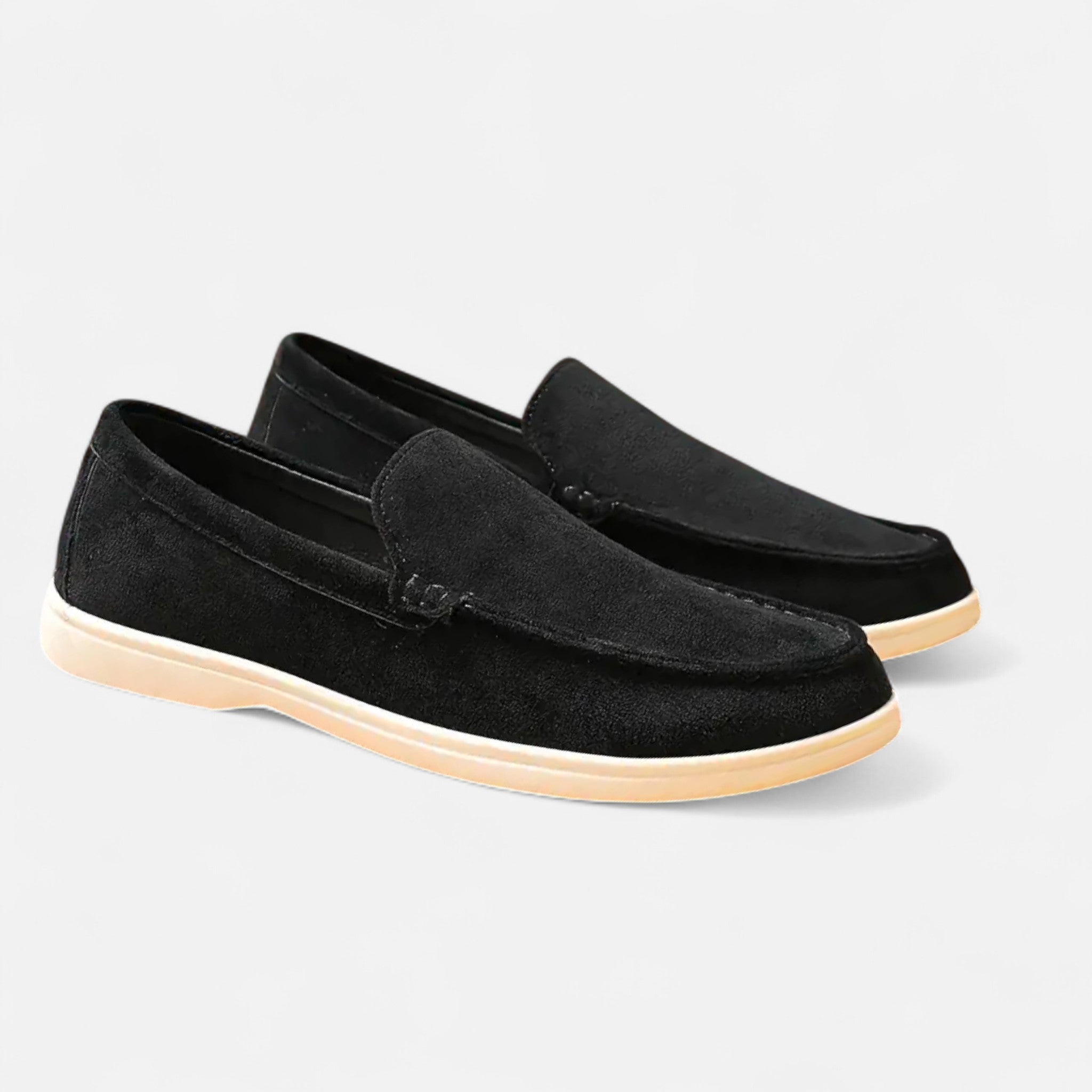 Rolezo | Men’s Suede Slip-On Loafers with Heritage Elegance