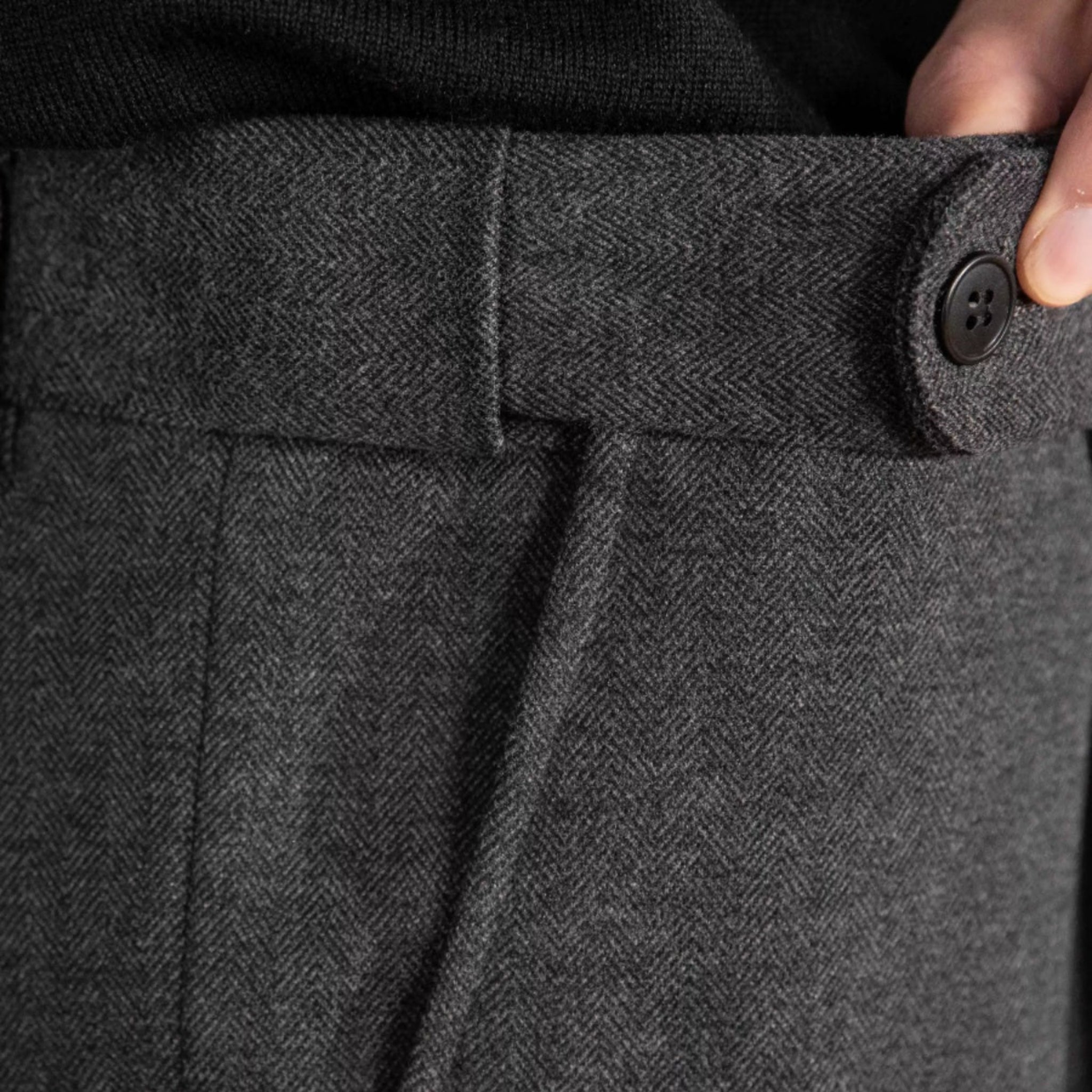 Rolezo | Men’s Vintage Wool Trousers – Heritage Style, Modern Tailoring