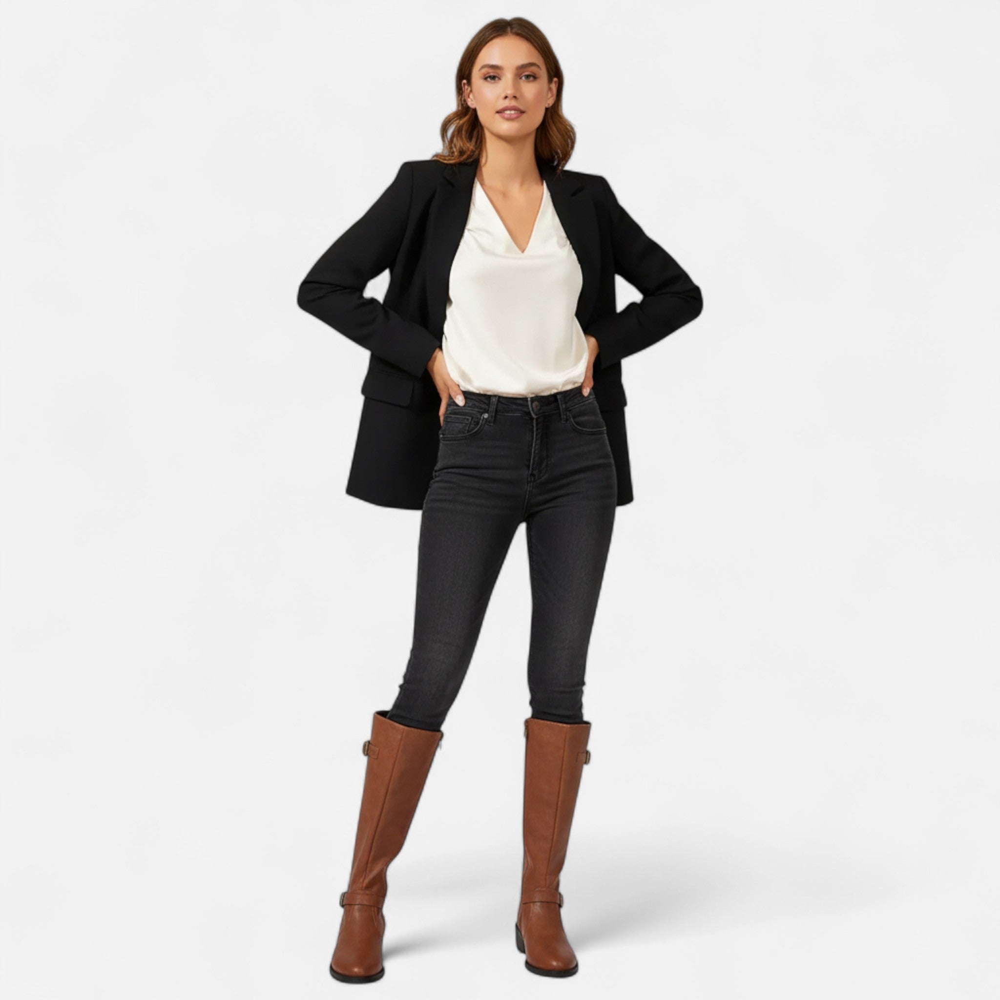 Rolezo | Women’s Knee-High Boots – Equestrian Elegance, Timeless Craft