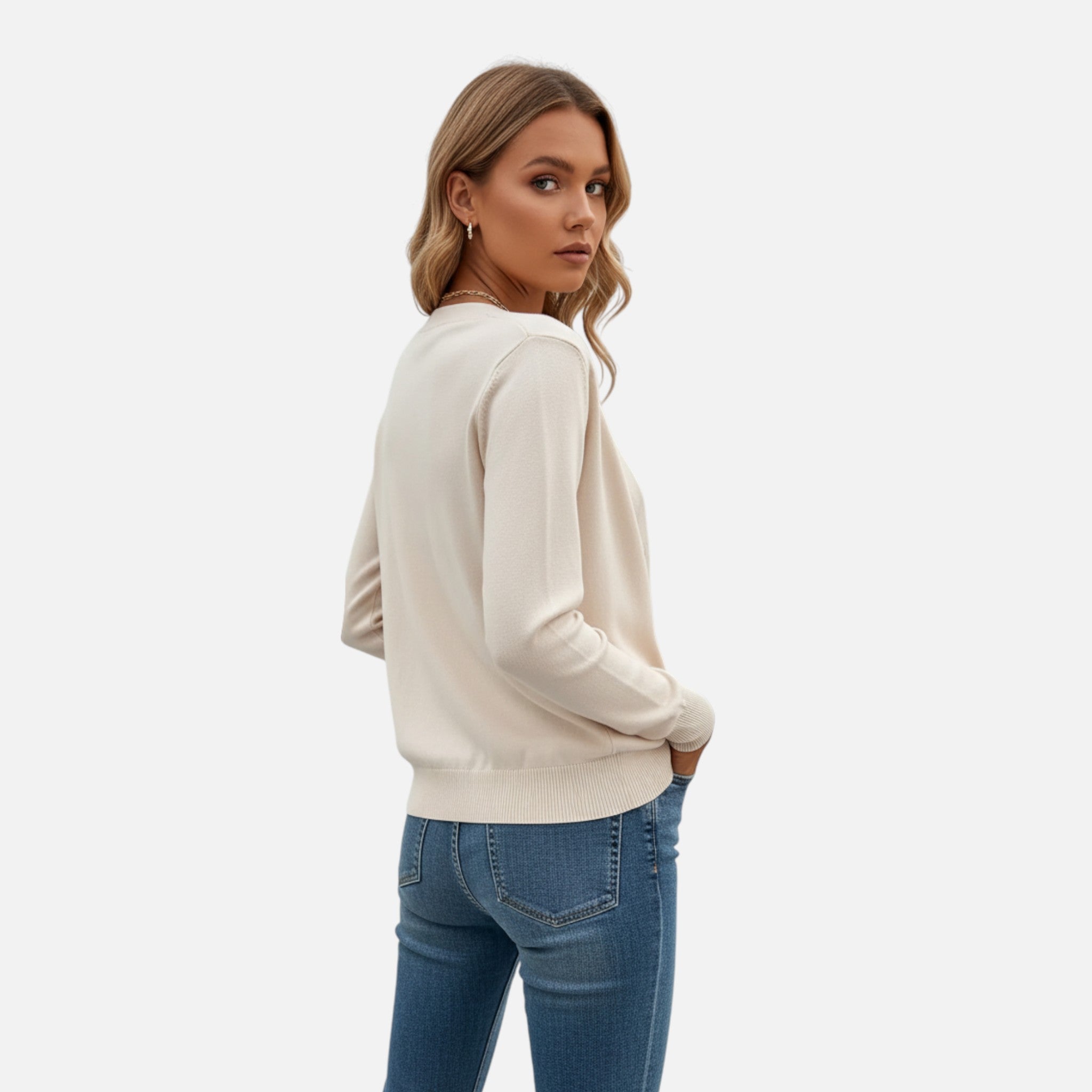 Rolezo | Women’s Button Up Cardigan – Effortless Everyday Elegance