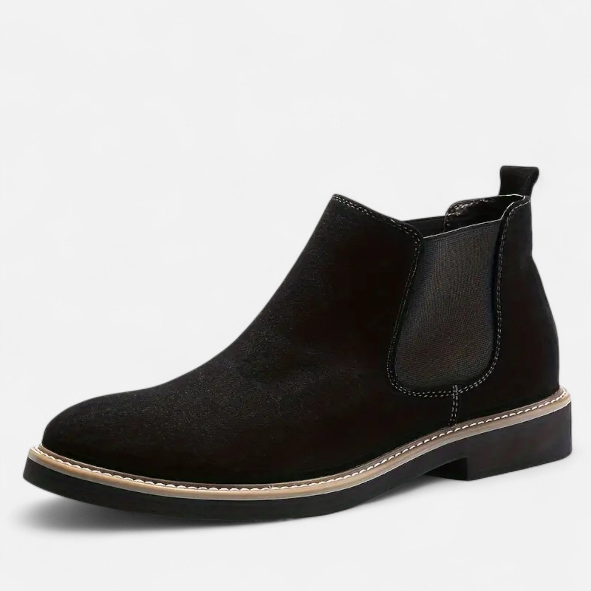 Rolezo | Men’s Suede Chelsea Boots – Heritage Elegance